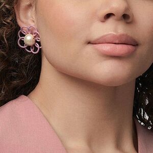 New! $125 Lele Sadoughi Marigold Button Earrings